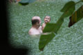 owen and sunny in a Jasmine Valley pool